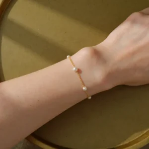 Pearl Necklace Bracelet