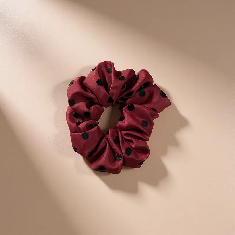 Vintage Dot Scrunchies - Image 2