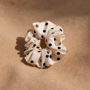 Vintage Dot Scrunchies